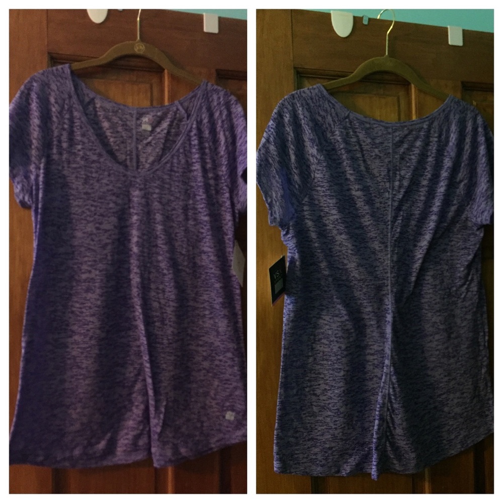 NWT VSX Victoria's Secret Purple Sport Tee Tshirt